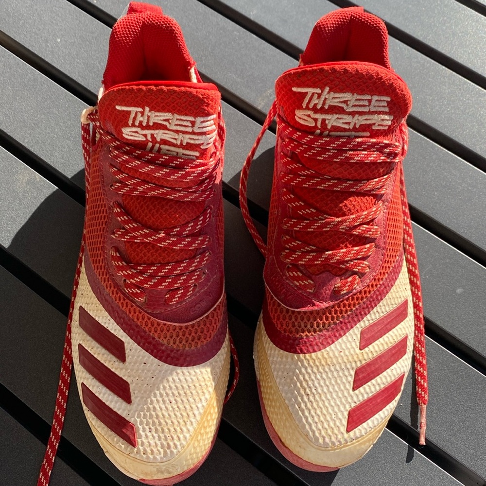 Adidas Ikon, baseball metal cleats men’s size 8